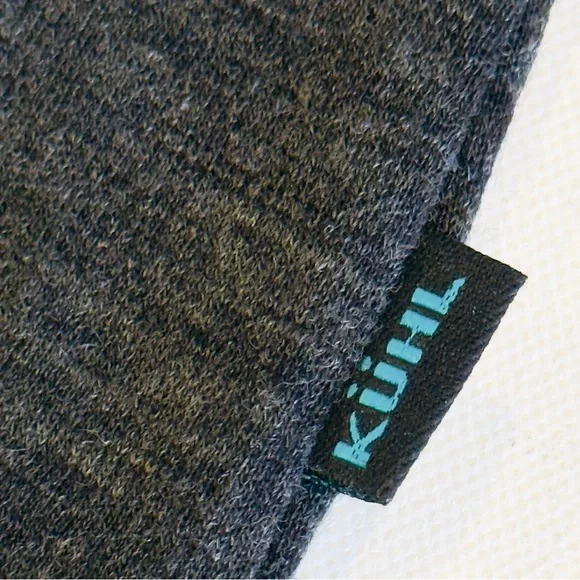 Kuhl Team Merino 1/4 Zip Pullover Mens XL Gray 100% Aeroknit Merino Wool NWOT - Picture 8 of 14